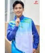 Bộ gió thể thao nam MDB-257 xanh bích phối đen